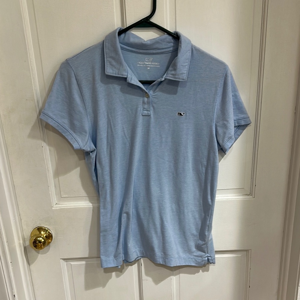 Vineyard Vines Sky Blue Polo